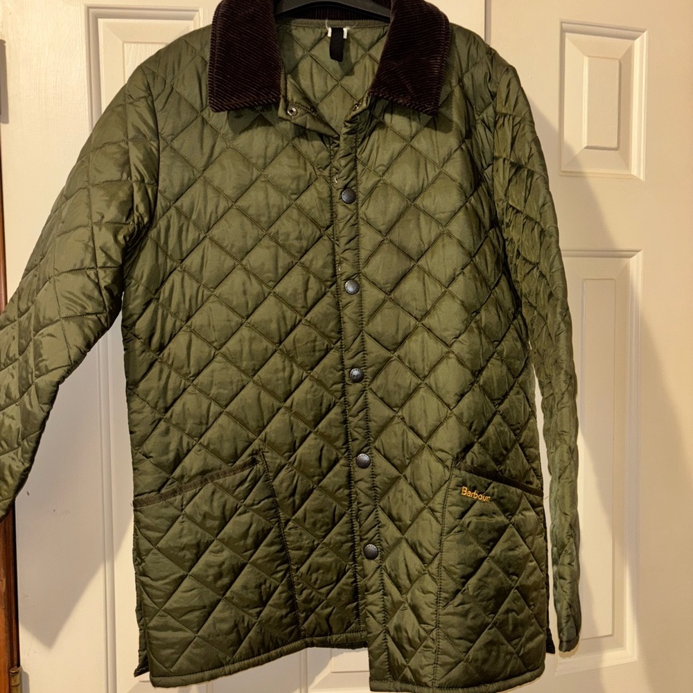 Barbour Olive Quilted Jacket